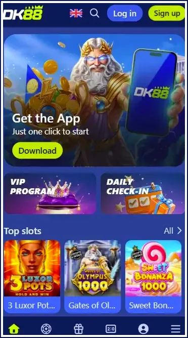 Penyelesaian masalah log masuk akaun DK88 Casino pada telefon dan komputer
